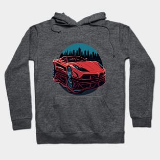 Ferrari F430 Spider Classic Car Hoodie